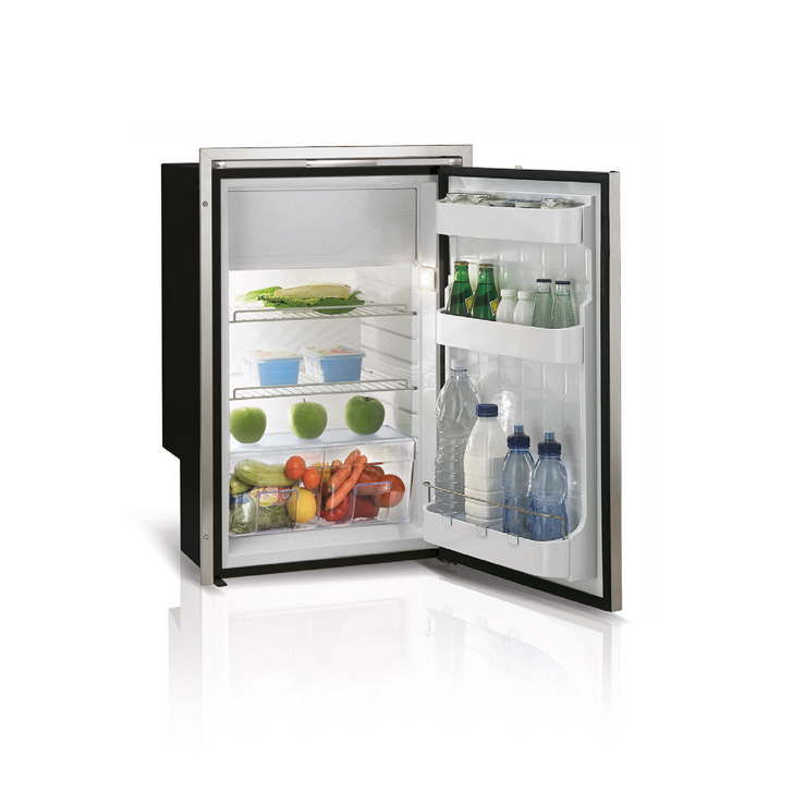 Холодильник Vitrifrigo C115iX, дверь из нержавеющей стали, компрессорный, 115 литров, -18⁰С, 12/24V
