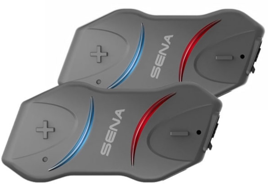 Комплект Bluetooth-гарнитура и интерком SENA 10R-01D (без пульта ДУ) (комплект из двух гарнитур)