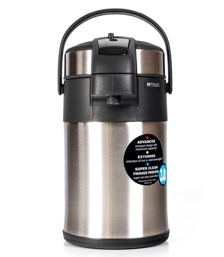 innovatie Verplicht Van Vacuum Flask With Пневмонасосом Tiger Maa-a302 Stainless, 3 L (color-steel)  - Vacuum Flasks & Thermoses - AliExpress