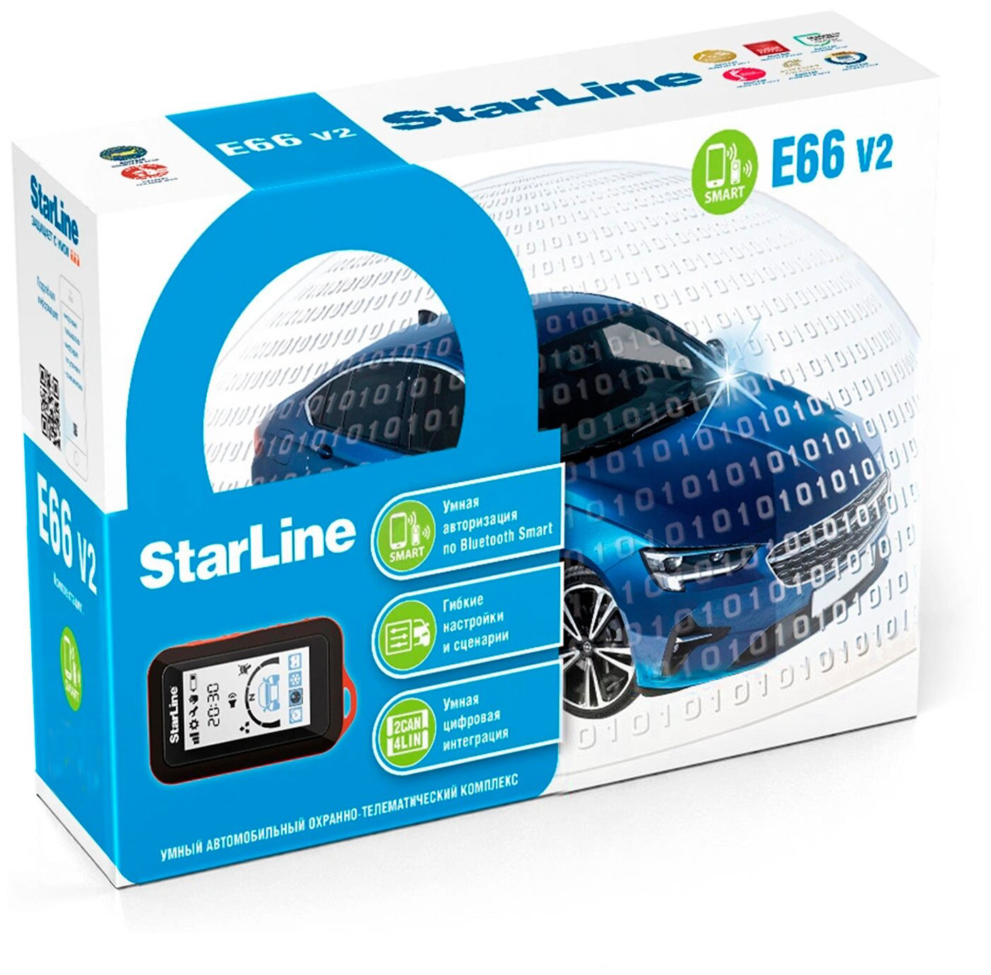 StarLine E 66 V2 BT 2CAN-4LIN