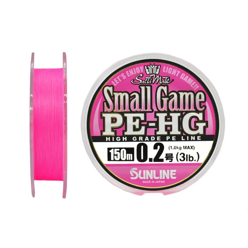 Шнур SUNLINE NEW SMALL GAME PE HG 150M 3LB/#0.2, фото 1