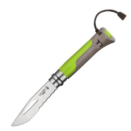 

Нож Opinel №8 Outdoor Earth, зеленый