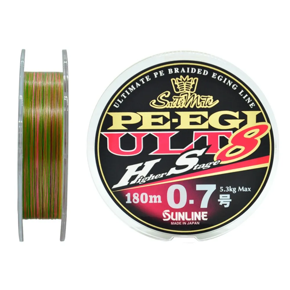 Шнур SUNLINE SM PE EGI ULT HS8 180mHG #0.7, фото 1