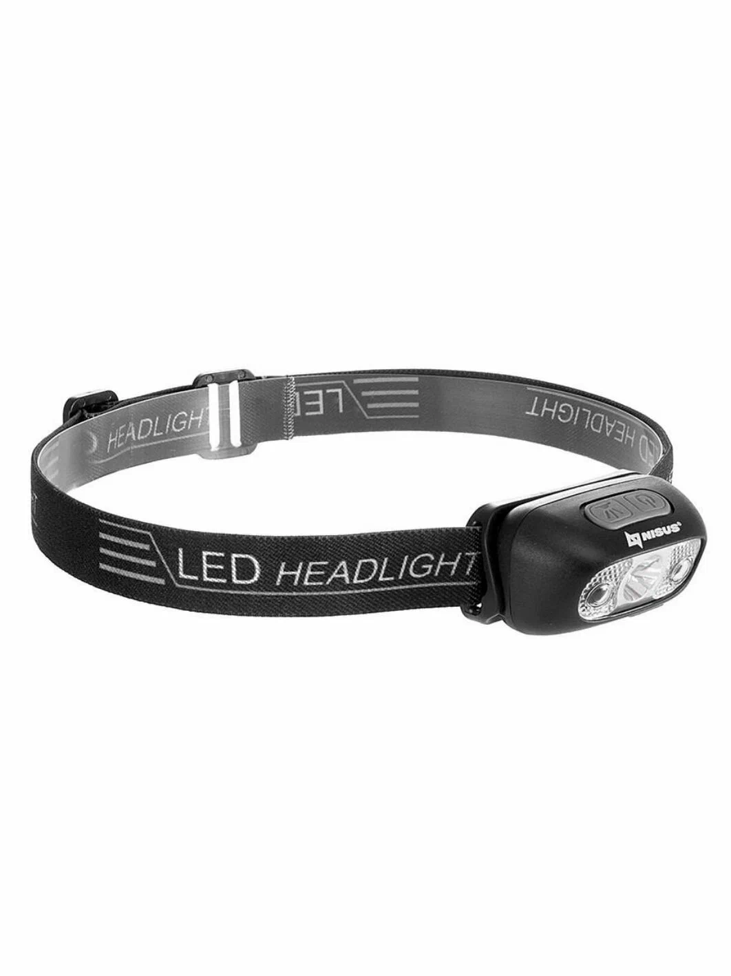 Фонарь налобный 120 LM, IPX4, USB (N-FN-3008) NISUS, фото 3