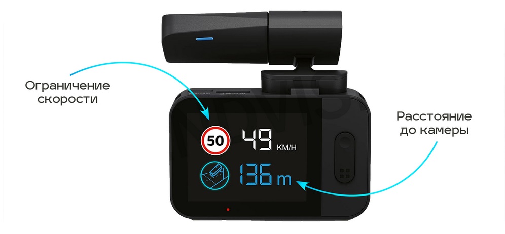 Оповещения о камерах по базе данных GPS