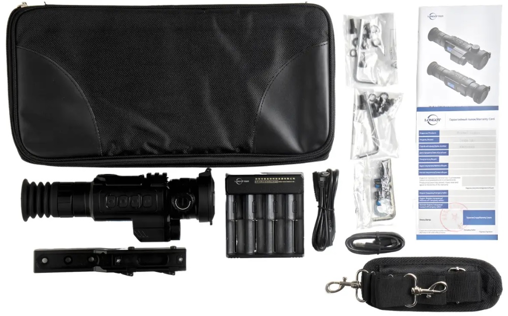 Тепловизионный прицел Longot LY650LRF - комплектвция