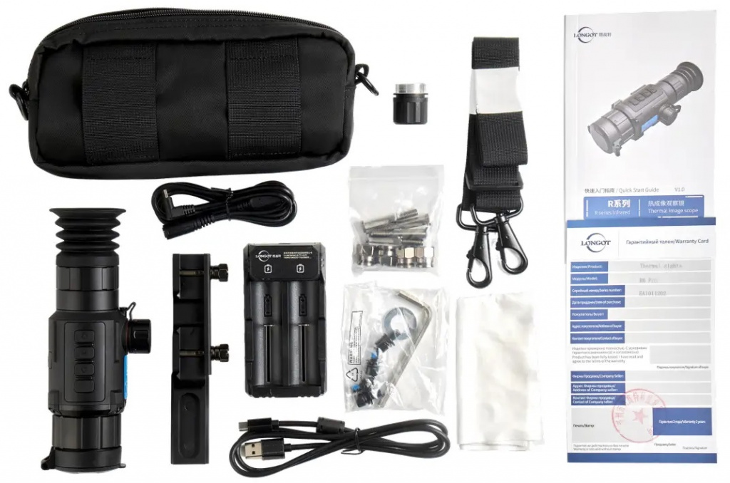 Тепловизионный прицел Longot R6plus - комплектация
