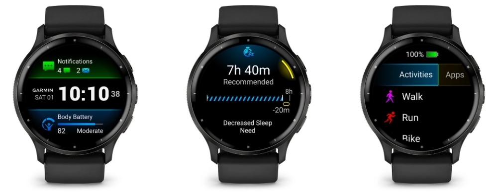 Venu 3 Black Slate
