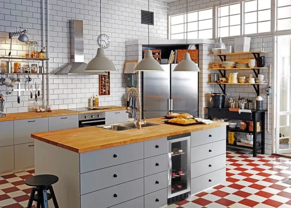 Винный шкаф Dometic B29G Basic на кухне
