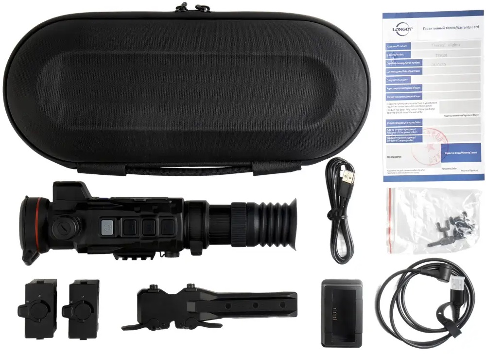 Тепловизионный прицел Longot TR650L - комплектация