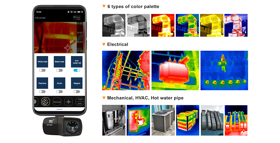 Тепловизор для смартфона Hti HT-201