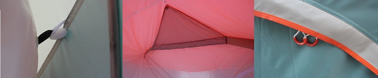 Застежки зимней палатки