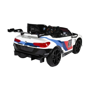 Детский электромобиль ROLLPLAY BMW M8 GTE RACING 12V White c пультом управления, фото 2