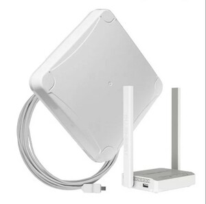 Комплект для мобильного интернета WiFi 3G/4G DS-LINK DS-4G-16M L-3 (Антенна MIMO 16дБ, USB кабель 10м, роутер Wi-Fi 2.4ГГц), фото 1