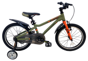 Велосипед детский TechTeam Drift 16" хаки (алюмин)