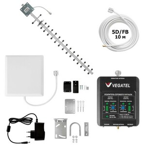 Готовый комплект усиления сотовой связи VEGATEL VT-1800/3G-kit (14Y, LED), фото 1
