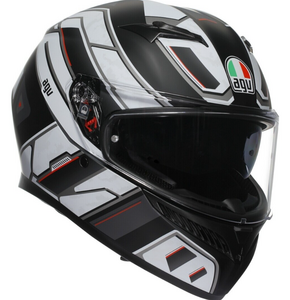 Шлем AGV K3 E2206 MPLK Rivia Matt Black/White XL, фото 1