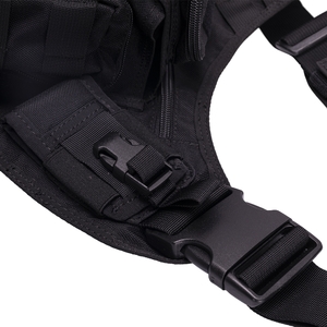 Тактическая сумка Remington черная, 5л, 30х30см, фото 4