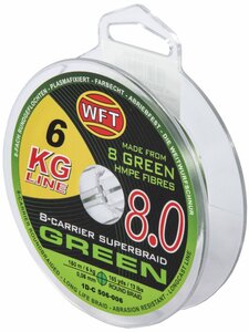 Шнур плетёный WFT KG x8 Green 150/006, фото 1