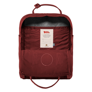 Рюкзак Fjallraven Kanken, темно-красный, 27х13х38 см, 16 л, фото 12