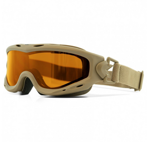 Маска защитная Wiley X WX Spear (Frame: Matte Tan, Lens: Dual Grey + Clear + Rust), фото 3
