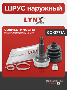 ШРУС наружный LYNXauto CO-3771A. Для: MAZDA(Мазда) Demio(DW) 1.3 98>, фото 1