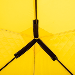Палатка зимняя утепленная Helios ЮРТА yellow (HS-ISYI-Y), фото 13