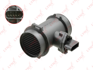 Датчик массового расхода воздуха LYNXauto DM-1422. Для: Mercedes-Benz, Мерседес, C180-250D(W202) 93-00 / E200-230(W210) 95>., фото 2
