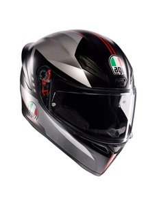 Шлем AGV K1 S E2206 Lap Matt Black/Grey/Red L, фото 1