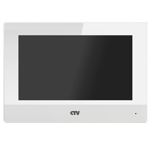 Монитор цветного IP-видеодомофона белый CTV-IP-M6703