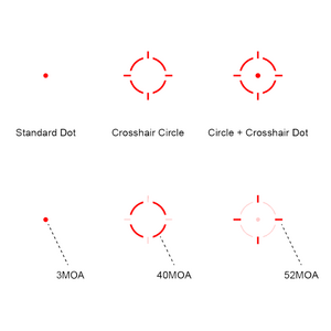 Коллиматор Vector Optics Frenzy-X 1x22x26 MOS Multi Reticle (SCRD-M36), фото 7