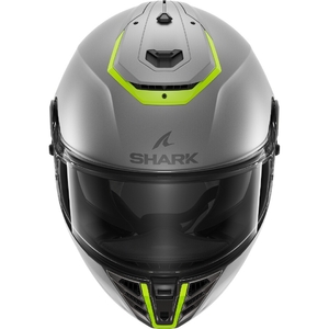 Шлем Shark SPARTAN RS BLANK MAT Silver/Yellow/Silver XL, фото 2