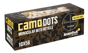 Монокуляр Levenhuk Camo Dots 10x56 с сеткой, фото 12