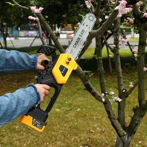 Пила цепная аккумуляторная бесщеточная DEKO DKCHS 20, 12", 20В, 1x5.0Ач, з/у, фото 7