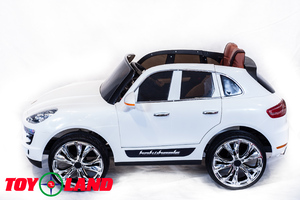 Детский автомобиль Toyland Porsche Macan QLS 8588 Белый, фото 4