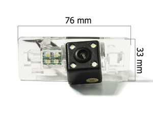 CMOS ECO LED штатная камера заднего вида AVEL Electronics AVS112CPR (#001) для AUDI A1/A4 (B8)/A5/A7/Q3/Q5/TT/VW GOLF V/VI PLUS/JETTA VI/PASSAT B7/POLO V SEDAN/TOUAREG II, фото 2