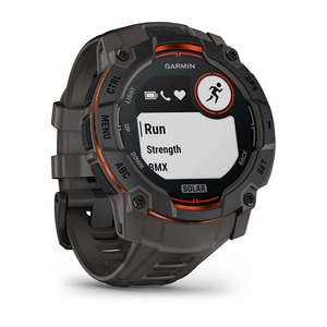 Часы Garmin Instinct 3 50mm Solar Black with Charcoal Silicone (010-02935-40G), фото 3