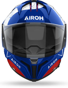 Шлем Airoh MATRYX SCOPE Blue/Red Glossy M (глянцевый), фото 2