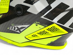 Шлем AiM RH855 Carbon TERRAIN глянцевый Black/Yellow XXL, фото 10