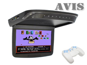 Потолочный автомобильный монитор 10.2" со встроенным DVD плеером AVEL AVS1029T (Черный), фото 5