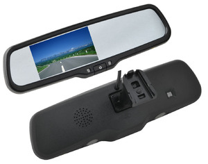Зеркало заднего вида с монитором SWAT VDR-TY-05, фото 1