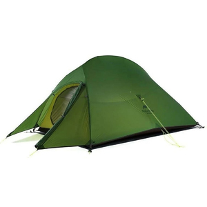 Палатка 2-местная Naturehike Сloud Up 2 Ultra-Light с ковриком, горчично-зелёный