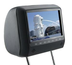 Подголовник с монитором 9" и встроенным DVD плеером FarCar-Z007 (Black), фото 1