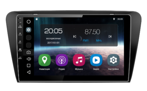 Штатная магнитола FarCar s200 для Skoda Octavia A7 на Android (V483R), фото 1