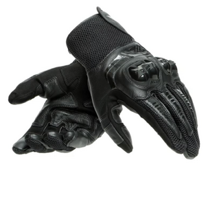 Перчатки кожаные Dainese MIG 3 UNISEX LEATHER GLOVES (Black/Black, XL), фото 1
