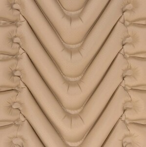 Надувной туристический коврик Klymit Insulated Static V LUXE SL, песочный, фото 2