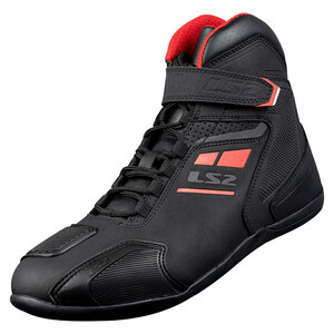 Мотоботы LS2 GARRA MAN BOOTS (черно-красные, BLACK RED, 39), фото 1