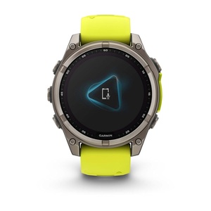 Часы Garmin Fenix 8 47mm Saph Titanium Amp Yellow-Graphite Sln (010-02906-21G), фото 6