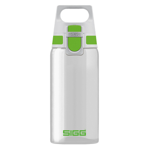 Бутылка Sigg Total Clear One (0,5 литра), бело-зеленая, фото 1