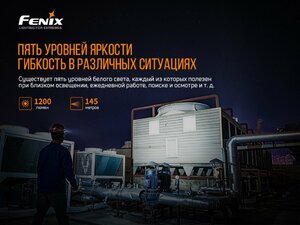 Налобный фонарь Fenix HM61R + складной нож Ruike S22, зелёный, фото 14